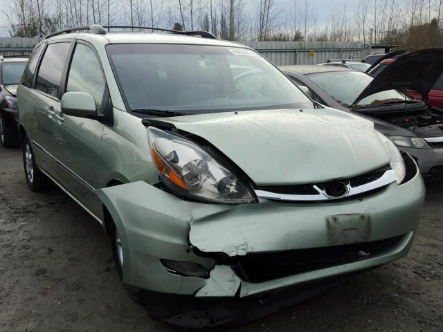 5TDBA22CX6S057546 - 2006 TOYOTA SIENNA XLE GREEN photo 1