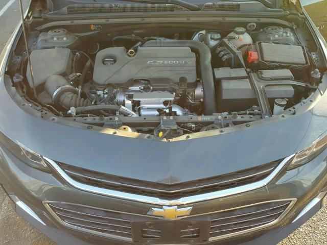 1G1ZE5ST0HF120377 - 2017 CHEVROLET MALIBU LT CHARCOAL photo 7