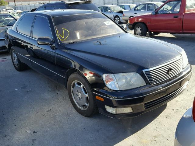 JT8BH28F8Y0175645 - 2000 LEXUS LS 400 BLACK photo 1