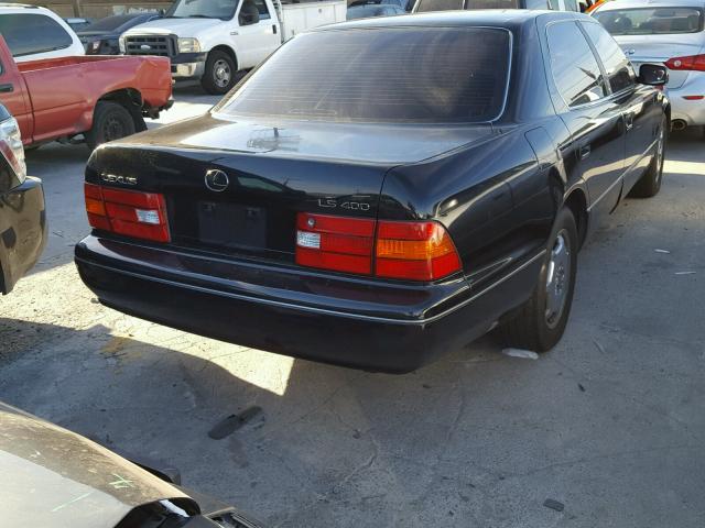 JT8BH28F8Y0175645 - 2000 LEXUS LS 400 BLACK photo 4