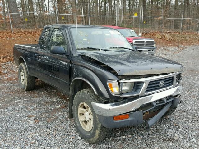 4TAWN72N3TZ145171 - 1996 TOYOTA TACOMA XTR BLACK photo 1