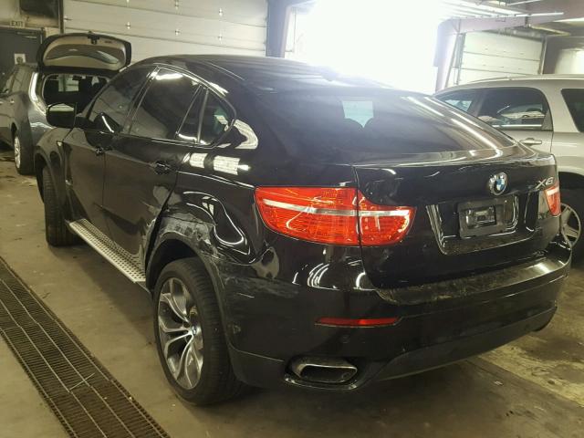 5UXFG8C58CL590025 - 2012 BMW X6 XDRIVE5 BLACK photo 3