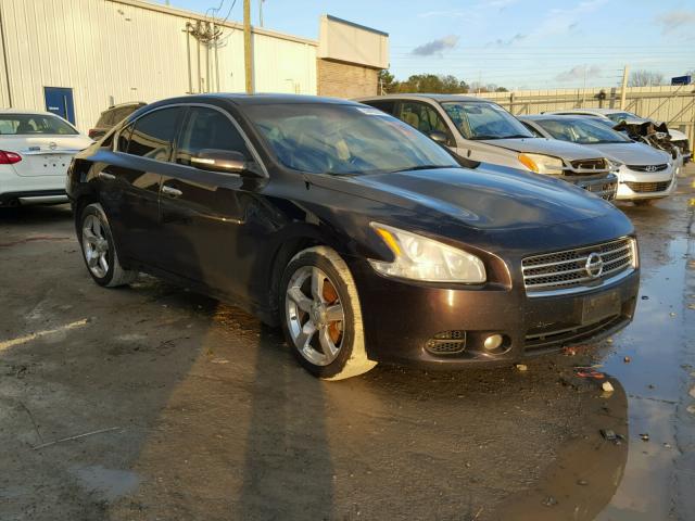 1N4AA5AP6AC803654 - 2010 NISSAN MAXIMA S BURGUNDY photo 1