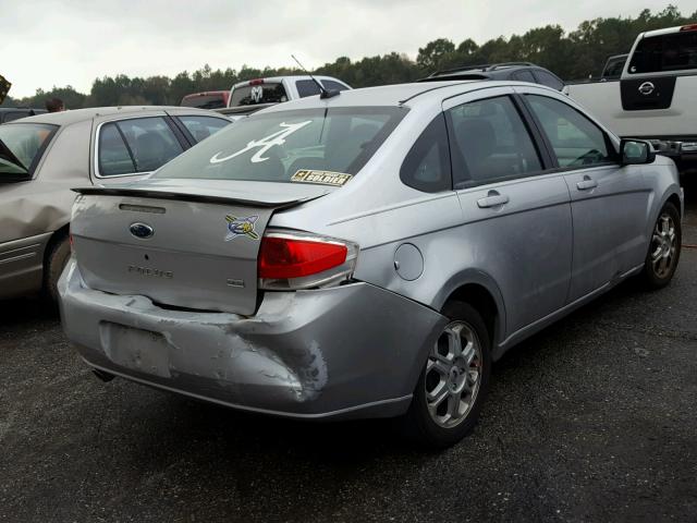 1FAHP36N79W125130 - 2009 FORD FOCUS SES SILVER photo 4