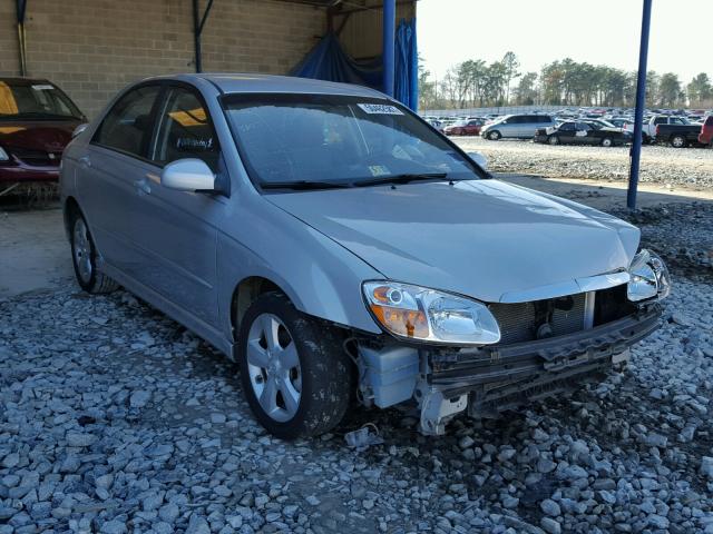 KNAFE121485017399 - 2008 KIA SPECTRA EX SILVER photo 1