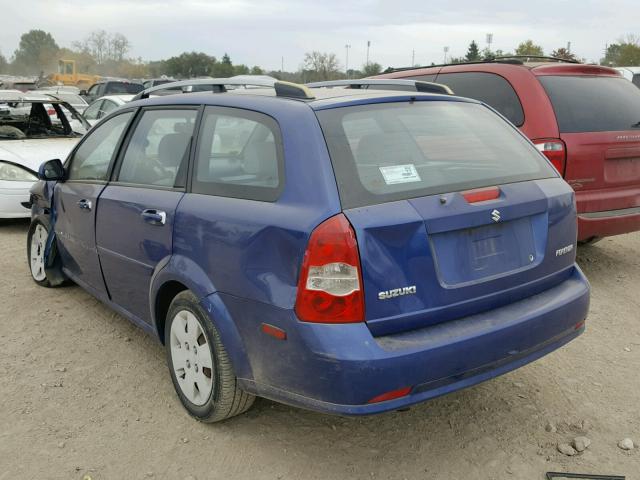 KL5JD86Z86K323521 - 2006 SUZUKI FORENZA BLUE photo 3