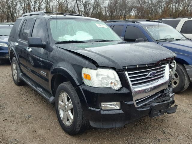 1FMEU63E47UA84410 - 2007 FORD EXPLORER X BLACK photo 1