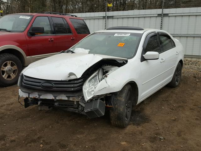 3FAHP07146R237070 - 2006 FORD FUSION SE WHITE photo 2