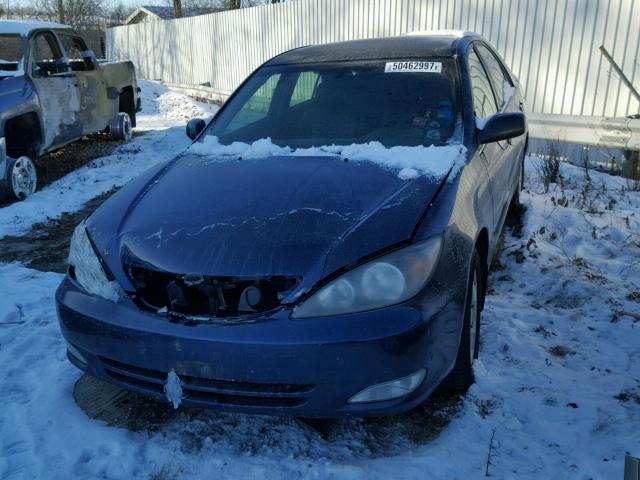 4T1BF32K72U504141 - 2002 TOYOTA CAMRY LE 蓝色 照片 2