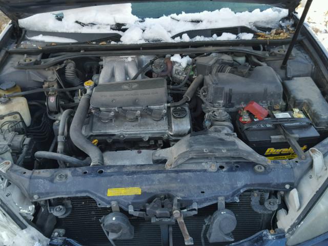 4T1BF32K72U504141 - 2002 TOYOTA CAMRY LE BLUE photo 7