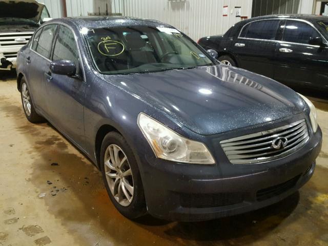 JNKBV61E58M211933 - 2008 INFINITI G35 BLUE photo 1