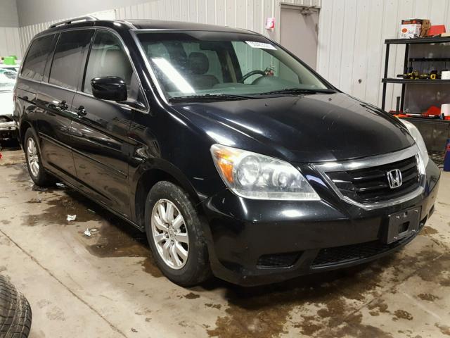 5FNRL38788B010273 - 2008 HONDA ODYSSEY EX BLACK photo 1