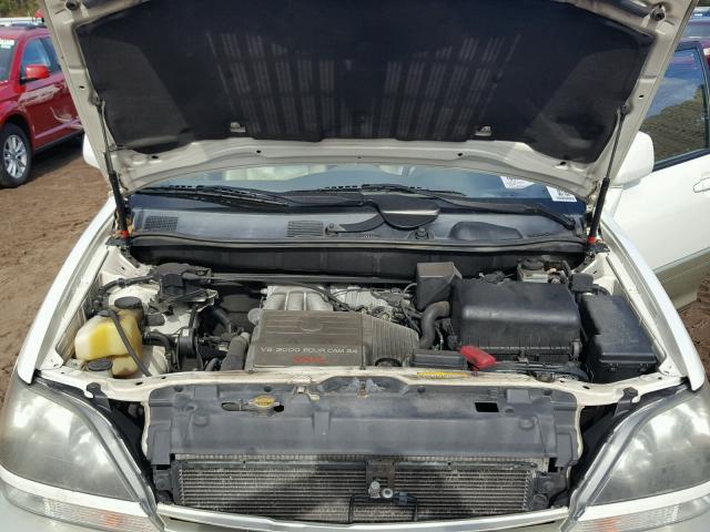 JT6GF10U1Y0069465 - 2000 LEXUS RX 300 WHITE photo 7