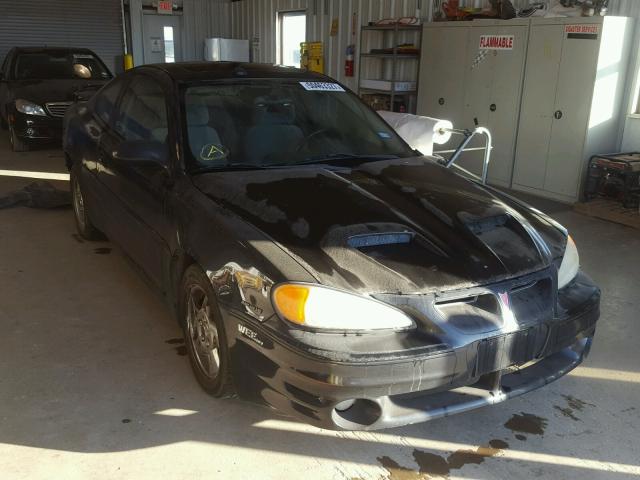 1G2NW12E45M142181 - 2005 PONTIAC GRAND AM G BLACK photo 1