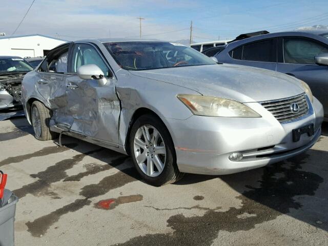 JTHBJ46G372038076 - 2007 LEXUS ES 350 SILVER photo 1