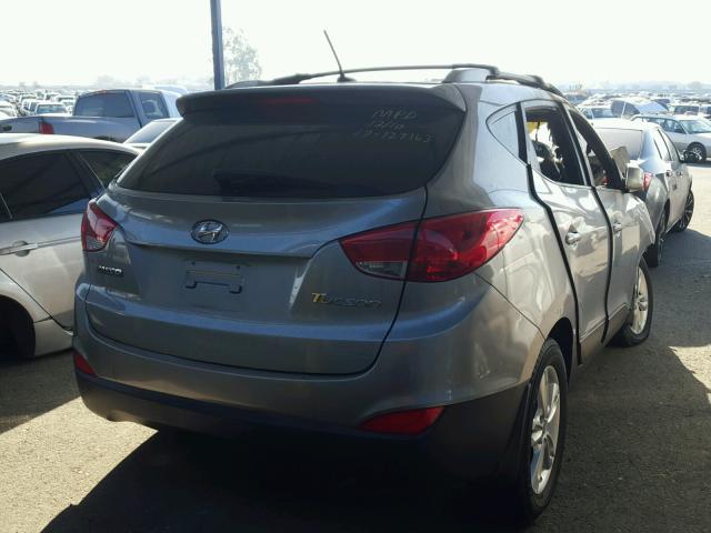 KM8JU3AC4BU212233 - 2011 HYUNDAI TUCSON GLS BURN photo 4