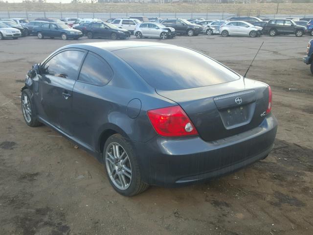 JTKDE177970144595 - 2007 TOYOTA SCION TC 灰色 照片 3
