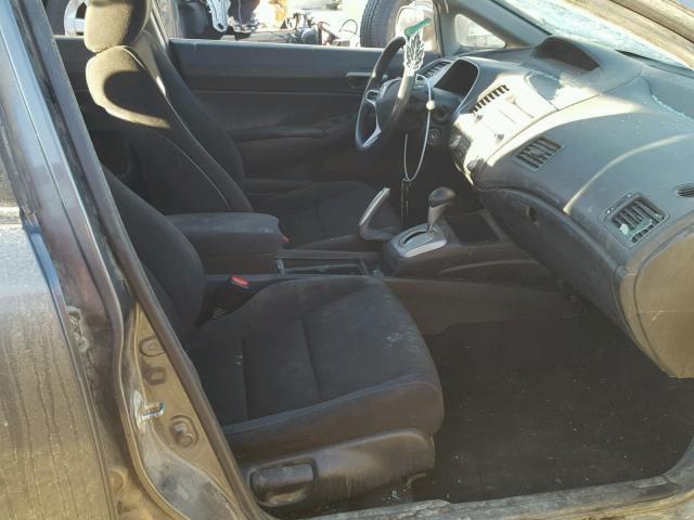 19XFA1F66BE044989 - 2011 HONDA CIVIC LX-S Արծաթագույն լուսանկար 5