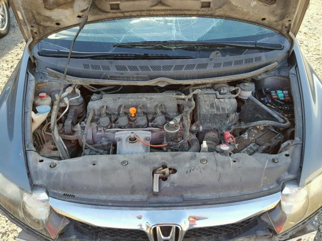 19XFA1F66BE044989 - 2011 HONDA CIVIC LX-S Արծաթագույն լուսանկար 7
