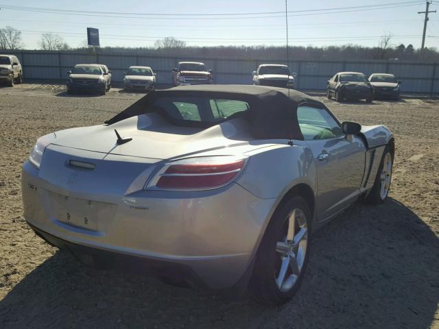 1G8MG35X58Y116080 - 2008 SATURN SKY REDLIN SILVER photo 4