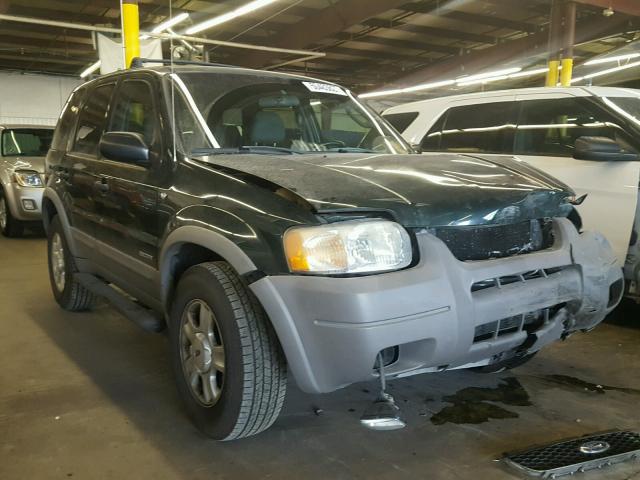 1FMYU04172KB54086 - 2002 FORD ESCAPE XLT GREEN photo 1