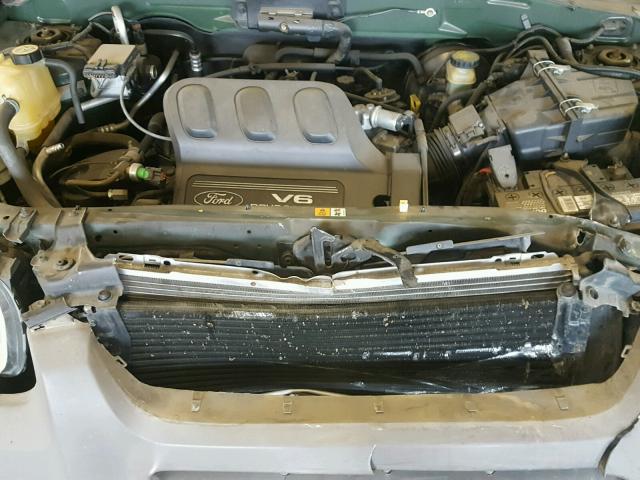 1FMYU04172KB54086 - 2002 FORD ESCAPE XLT GREEN photo 7