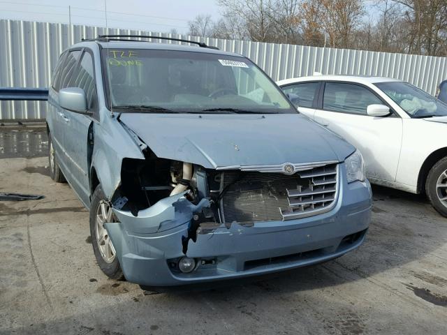 2A8HR54189R515767 - 2009 CHRYSLER TOWN & COU BLUE photo 1