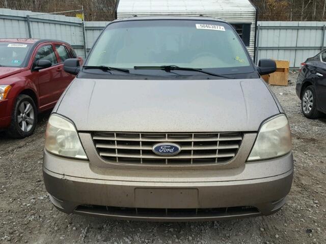 2FMZA51635BA44970 - 2005 FORD FREESTAR S GOLD photo 9