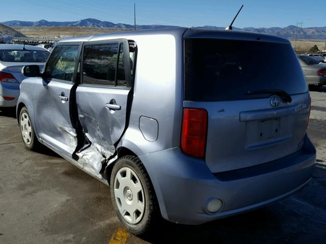 JTLKE50E591090938 - 2009 TOYOTA SCION XB GRAY photo 3