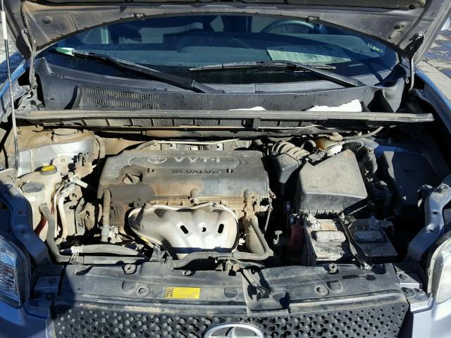 JTLKE50E591090938 - 2009 TOYOTA SCION XB GRAY photo 7