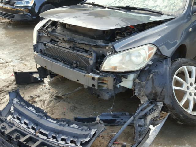 1G1ZK577X84248223 - 2008 CHEVROLET MALIBU LTZ GRAY photo 9