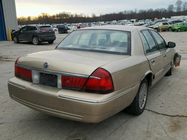 2MEFM74W0YX668169 - 2000 MERCURY GRAND MARQ GOLD photo 4