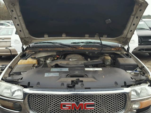 1GKEC13T01R227957 - 2001 GMC YUKON WHITE photo 7