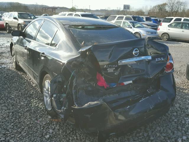 1N4AL2AP4CC182409 - 2012 NISSAN ALTIMA BAS BLACK photo 3