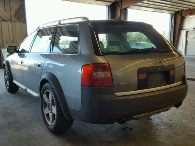 WA1YD64B75N005738 - 2005 AUDI ALLROAD GRAY photo 3