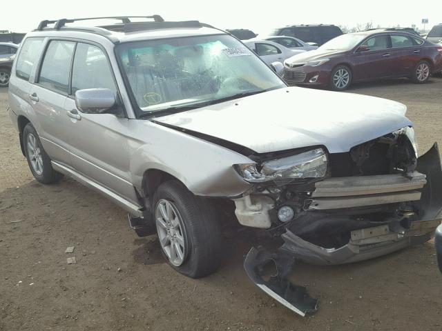 JF1SG65666H759532 - 2006 SUBARU FORESTER 2 SILVER photo 1