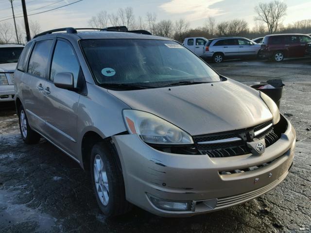 5TDBA22C34S025812 - 2004 TOYOTA SIENNA XLE GOLD photo 1