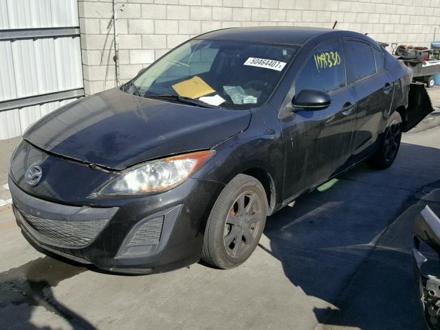 JM1BL1VG3B1451531 - 2011 MAZDA 3 I BLACK photo 2