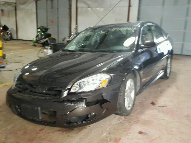 2G1WC57M991185862 - 2009 CHEVROLET IMPALA 2LT GRAY photo 2