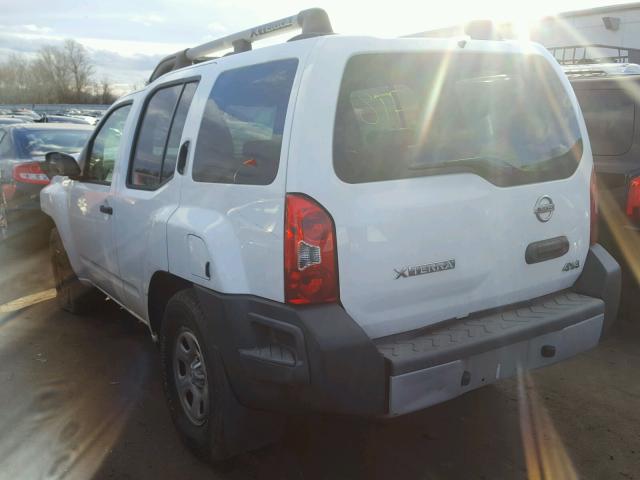 5N1AN0NW9AC522673 - 2010 NISSAN XTERRA OFF WHITE photo 3