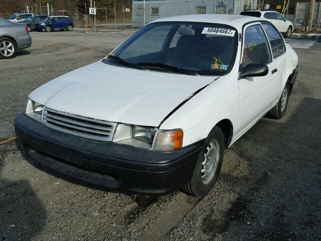 JT2EL46B6N0248282 - 1992 TOYOTA TERCEL STD WHITE photo 2