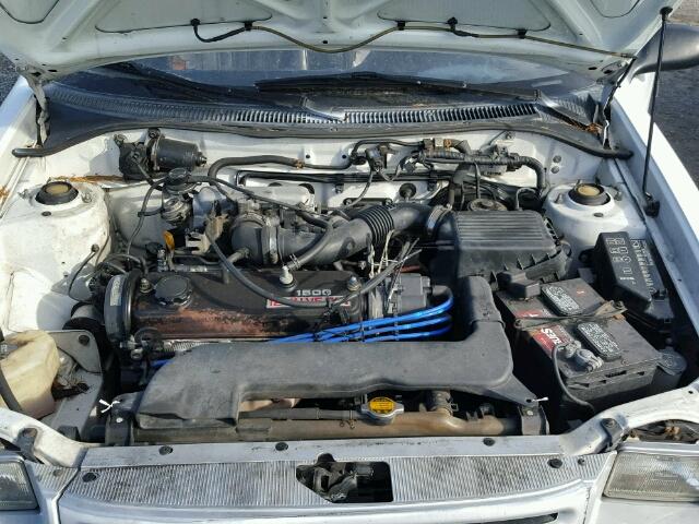 JT2EL46B6N0248282 - 1992 TOYOTA TERCEL STD WHITE photo 7