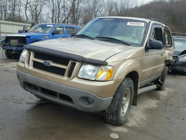 1FMZU70E03UB18168 - 2003 FORD EXPLORER S GOLD photo 2