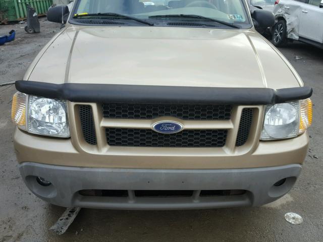 1FMZU70E03UB18168 - 2003 FORD EXPLORER S GOLD photo 7