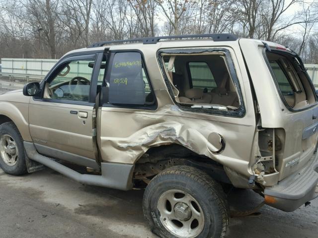1FMZU70E03UB18168 - 2003 FORD EXPLORER S 金色 照片 9