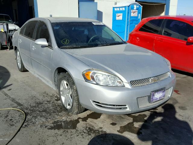 2G1WG5E37D1130558 - 2013 CHEVROLET IMPALA LT SILVER photo 1