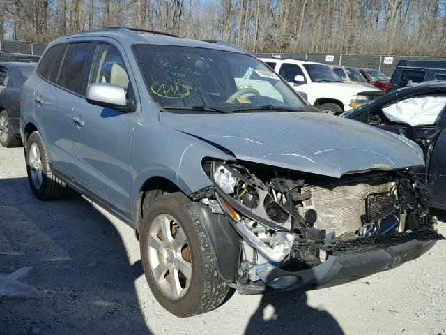 5NMSH13E79H257359 - 2009 HYUNDAI SANTA FE S GRAY photo 1