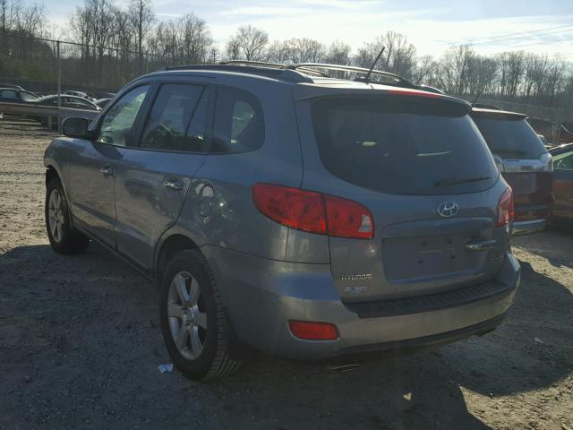 5NMSH13E79H257359 - 2009 HYUNDAI SANTA FE S GRAY photo 3