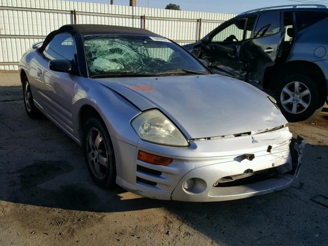 4A3AE45G23E147508 - 2003 MITSUBISHI ECLIPSE SP SILVER photo 1