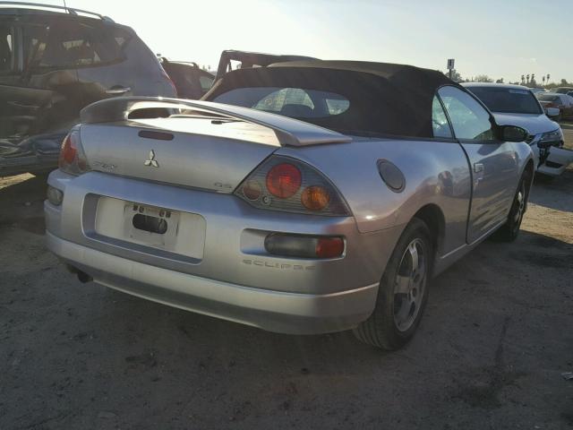 4A3AE45G23E147508 - 2003 MITSUBISHI ECLIPSE SP SILVER photo 4